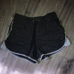 Athletic Works| Small Gray Heathered Drawstring Gym Shorts|